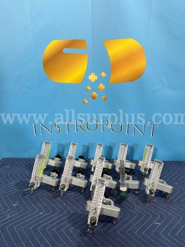 Maxtec flow meter manifold (lot of 11) (C256)