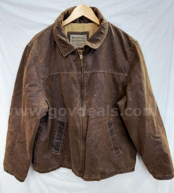 Original Columbia Sportswear Men's Jacket Size XL Brown Coat
