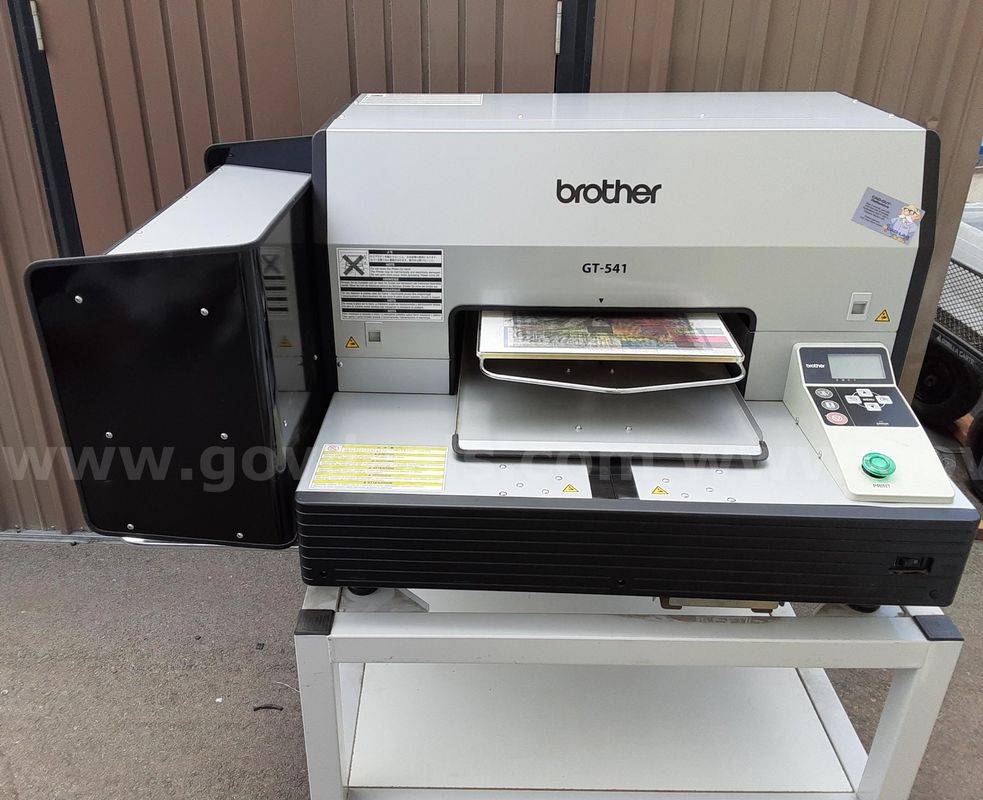Brother GT-541 Industrial 4-Color CMYK Direct-To-Garment DTG Digital Printer