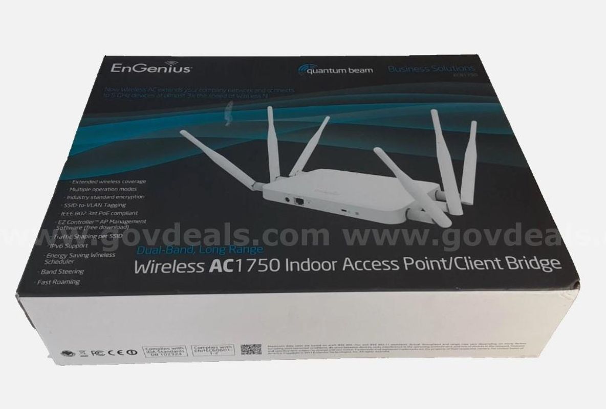 EnGenius ECB1750 Dual-Band AC1750 Indoor Wireless Access Point/Client Bridge