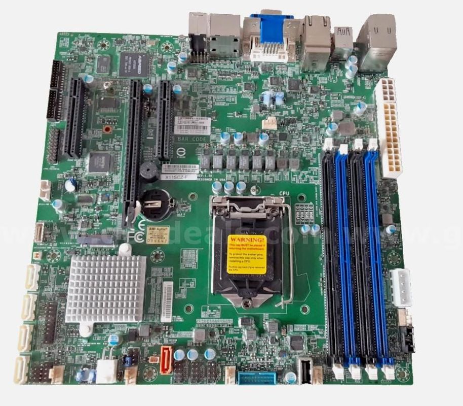 Supermicro X11SCZ-F microATX(uATX) LGA-1151 H4 Server Motherboard