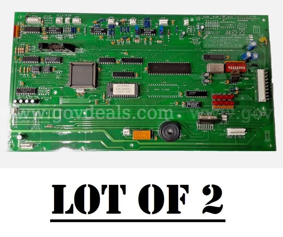 Lot of 2 - Thermo Forma Scientific 3110 Series Incubator Micro Controller Board