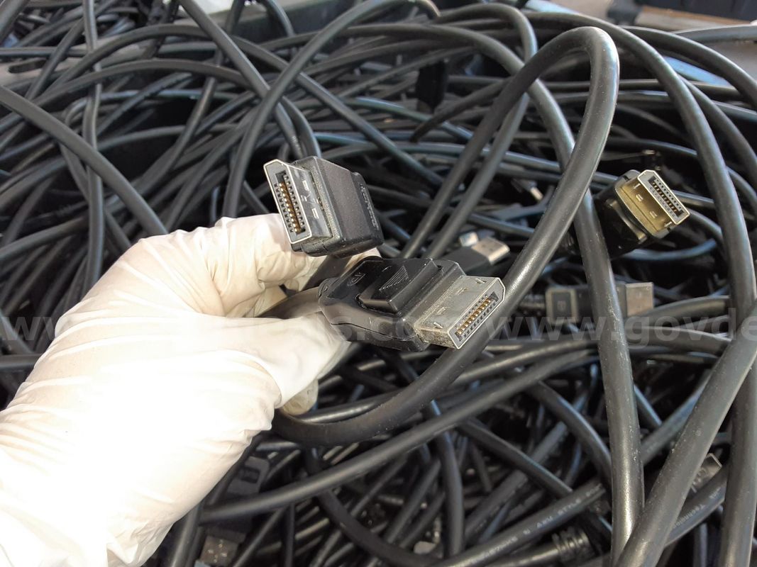 Lot of 50 - Display Port to Display Port Self-Latching Connector Cable DP Wire Cord