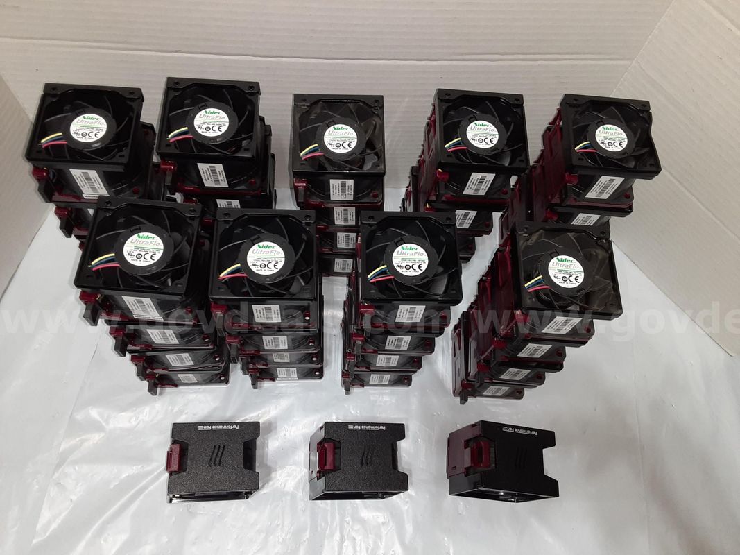 Lot of 39 - Nidec UltraFlo V60E12BS1M3-08T062 12VDC Server Cooling Fan