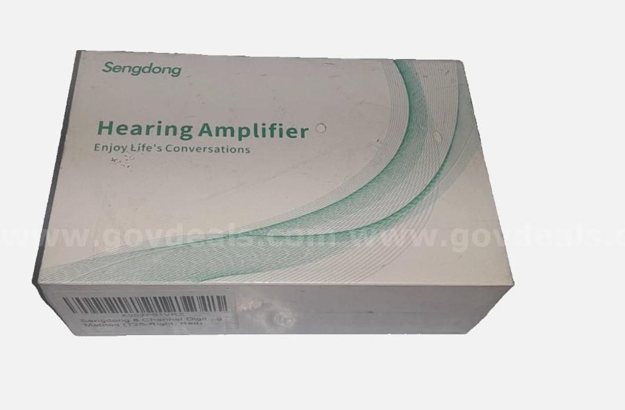 Sengdong 8 T25-Right Red ITE 8 Channel Digital Hearing Aid Amplifier X002F01VRZ