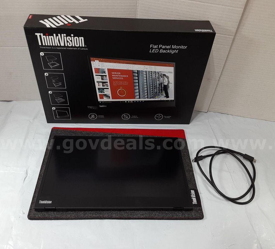 Lenovo ThinkVision M14 14" Full HD USB-C Portable Mobile Monitor D18140FX0