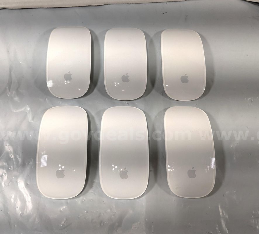 Lot of 6 - Apple Magic Mouse Wireless A1657 / A1296 Mouse