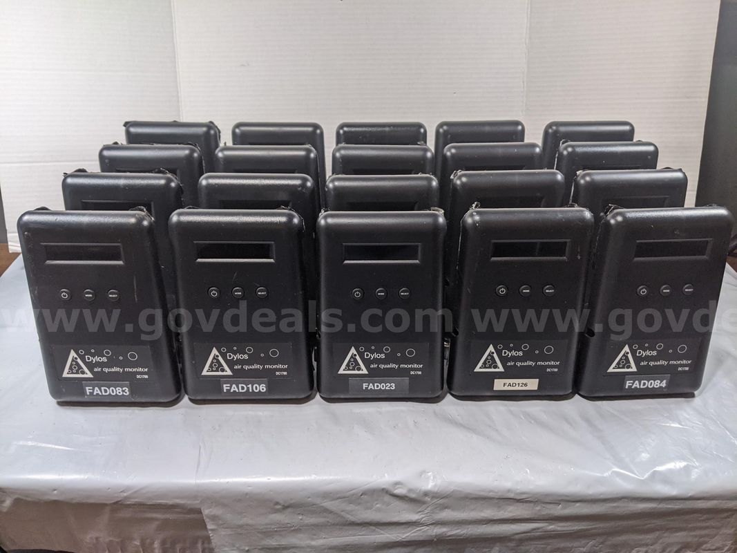 Lot of 20 - Dylos DC1700 Laser Particle Counter Indoor Air Quality Monitor