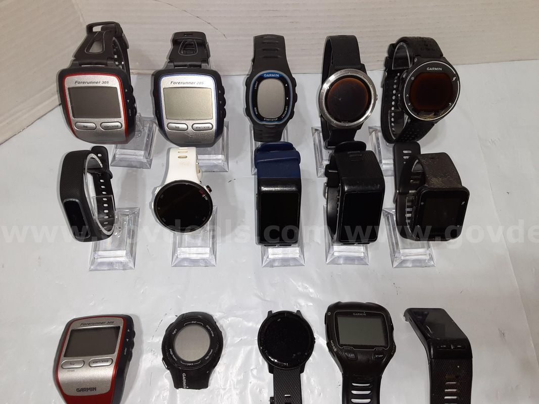 Lot of 15 - Garmin Forerunner Multisport Fitness Smart watch