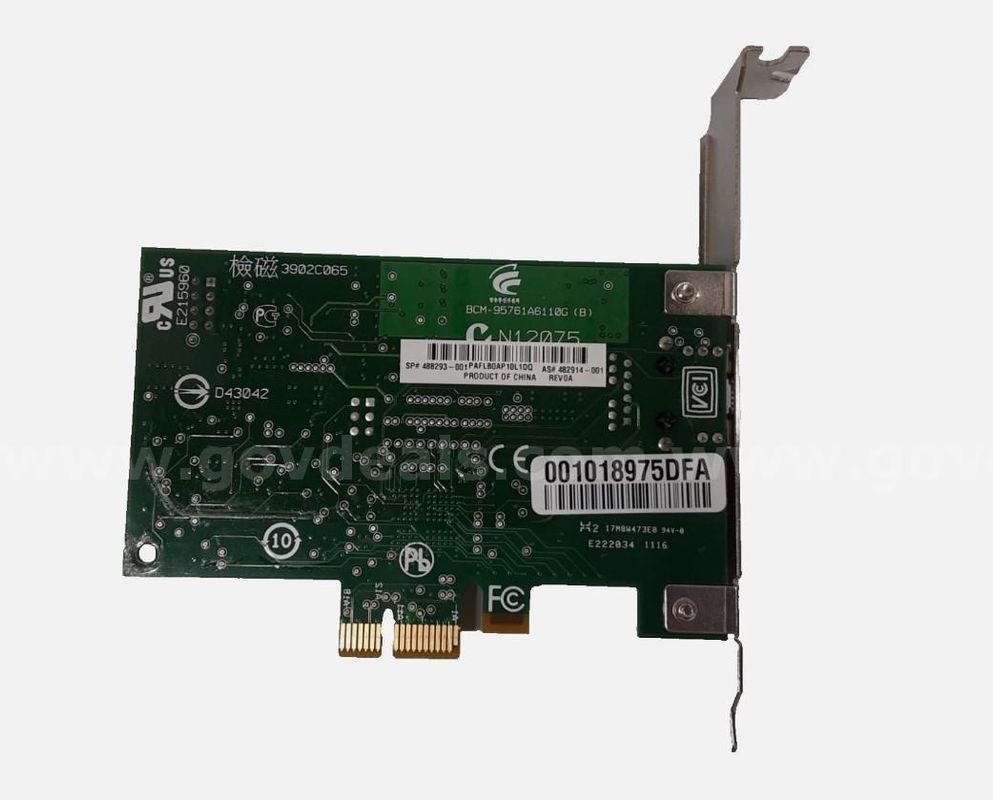 Broadcom BCM95761A6110G_HP MS-4159 Gigabit 10/100/1000T Network Card