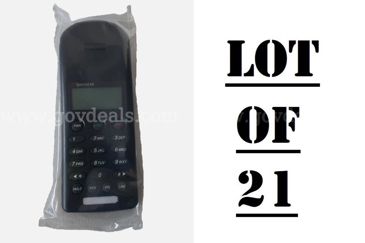 Lot of 21 - New SpectraLink Polycom PTB410 Wireless Phone Telephone Handset (NO BATTERY)
