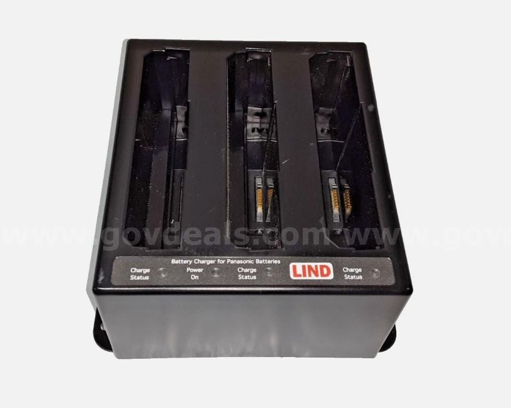 Lind PACH3G1-4008 3-Bay Battery Charger Panasonic FZ-LND3BAYG1