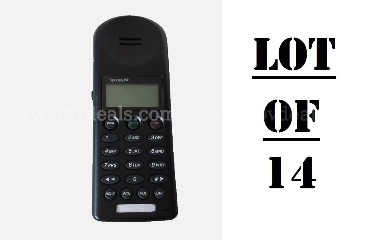 Lot of 14 - New SpectraLink Polycom PTB410 Wireless Phone Telephone Handset (NO BATTERY)