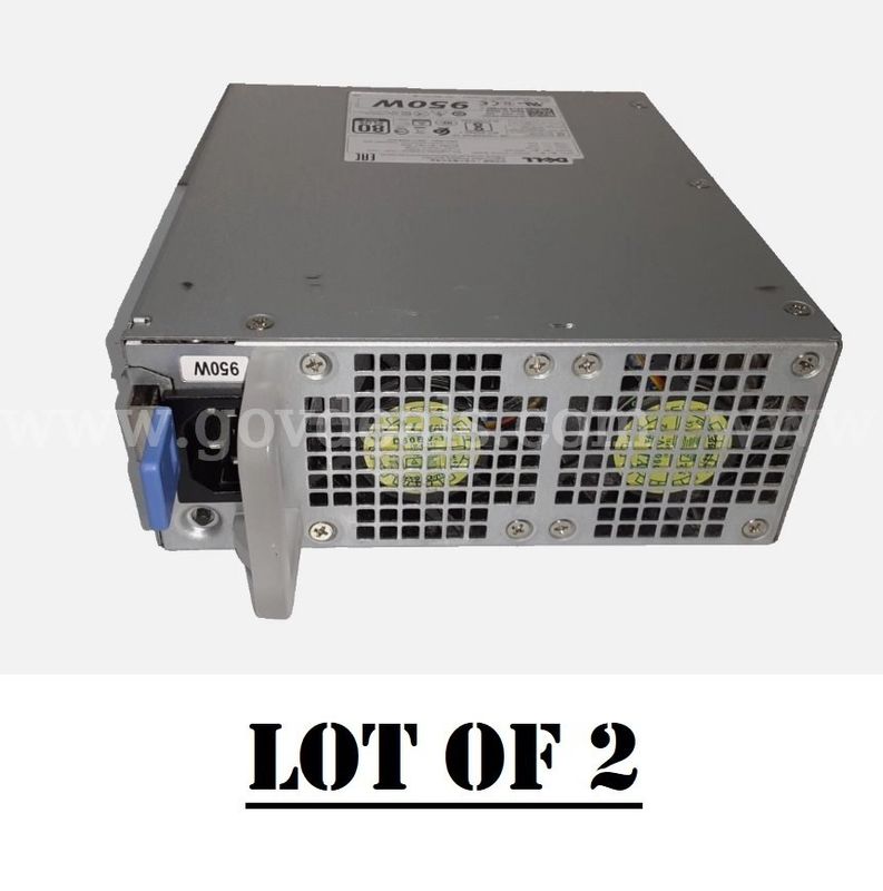 Lot of 2 - Dell D950EF-00 950W 80 Plus Gold Switching Power Supply Unit OV7594 0V7594 PSU