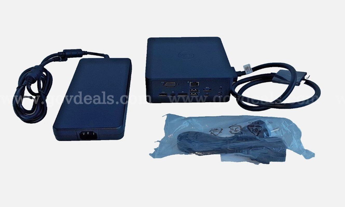 Dell Precision TB18DC Thunderbolt Dock Docking Station w/ 240W Adapter GA240PE1-00