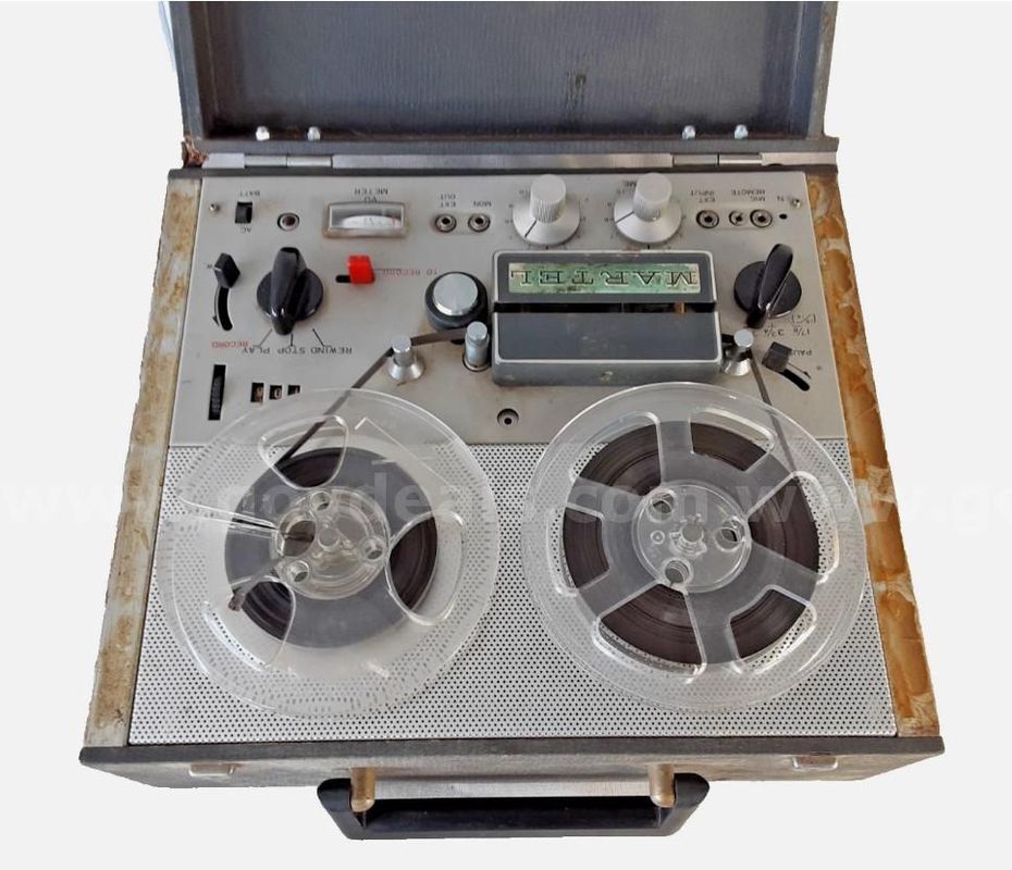 Vintage Martel 301 All Transistor Reel-to-Reel Tape Recorder