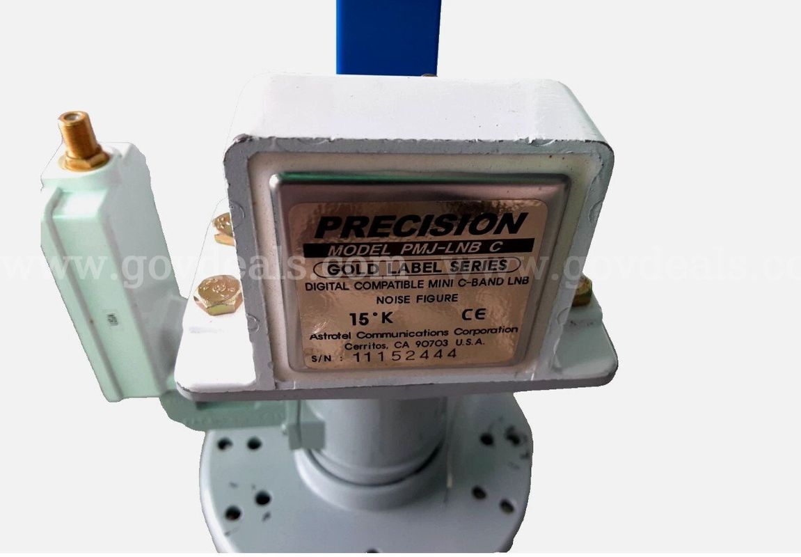 Precision PMJ-LNB C Gold Mini C/Ku-Band LNB Satellite Signal Receptor