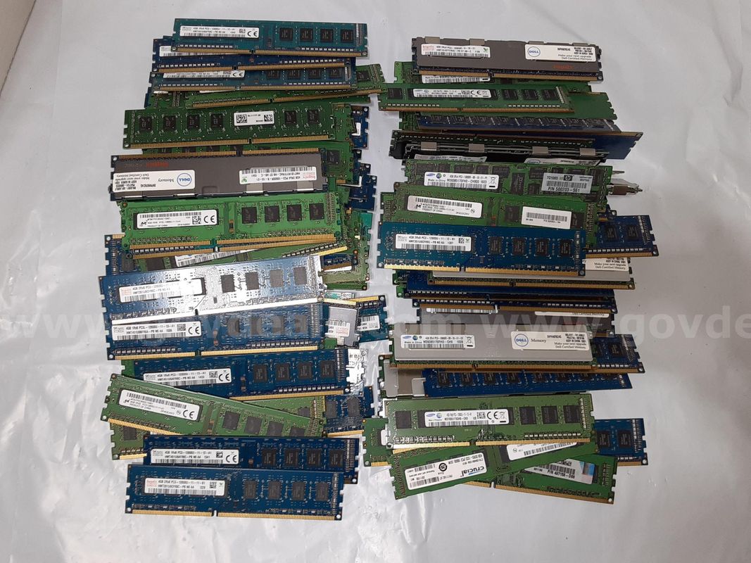 Lot of 100 - RAM 4GB DDR3 Memory Desktop PC / Server Mixed Type and Model
