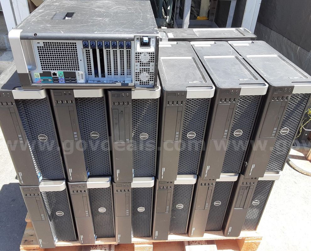 Lot of 17 - Dell Precision Tower 5810, 3600 & 5600 Intel Workstations Desktop Server PC