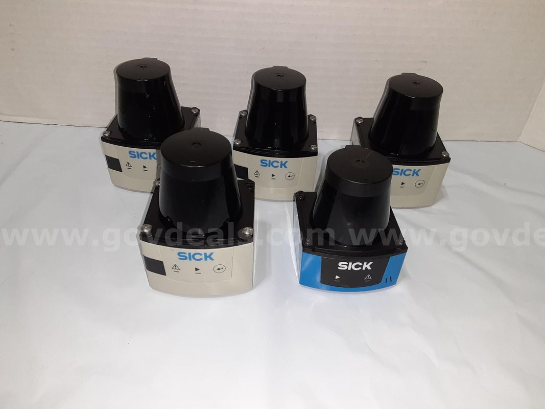Lot of 5 - SICK 2D LiDAR Sensor Optical Laser Scanner - TIM100 / TIM551 / TIM581