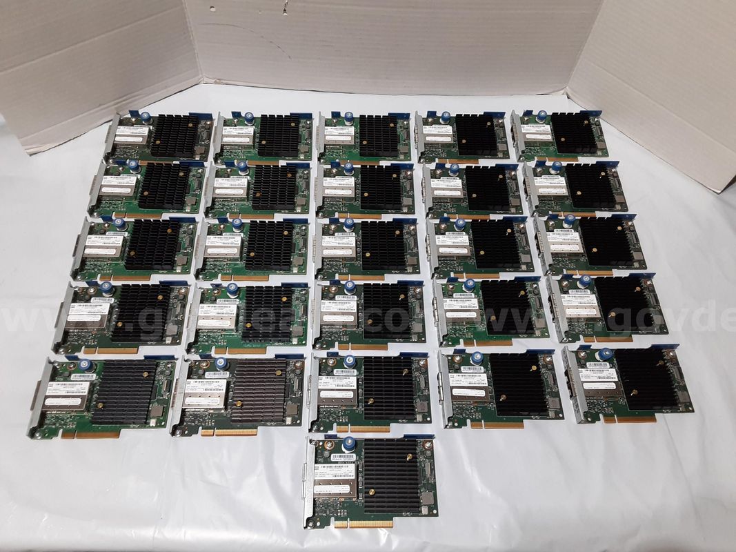 Lot of 26 - HPE FlexFabric 10GB 2-Port 556FLR-SFP+ Adapter 764460-001 Server Network Adapter