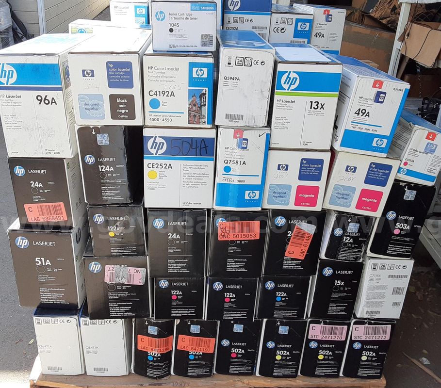 Lot of 80 - Printer Toner Cartridge - HP / Canon / Brother / Lexmark / Kyocera - OEM / REM