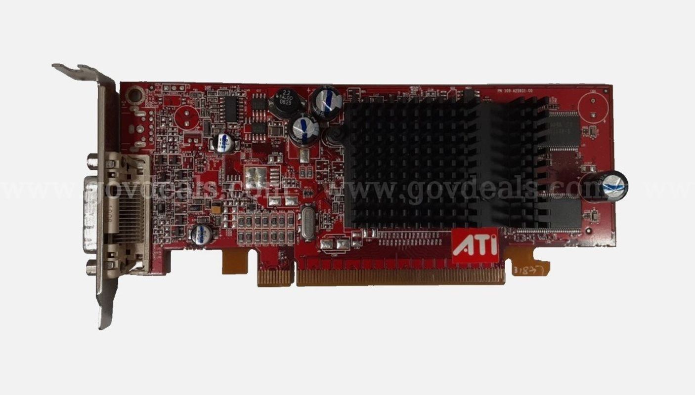 Sun Oracle ATI FireMV 2200 128MB 109-A25931-00 PCI Express DDR Video Graphics Card