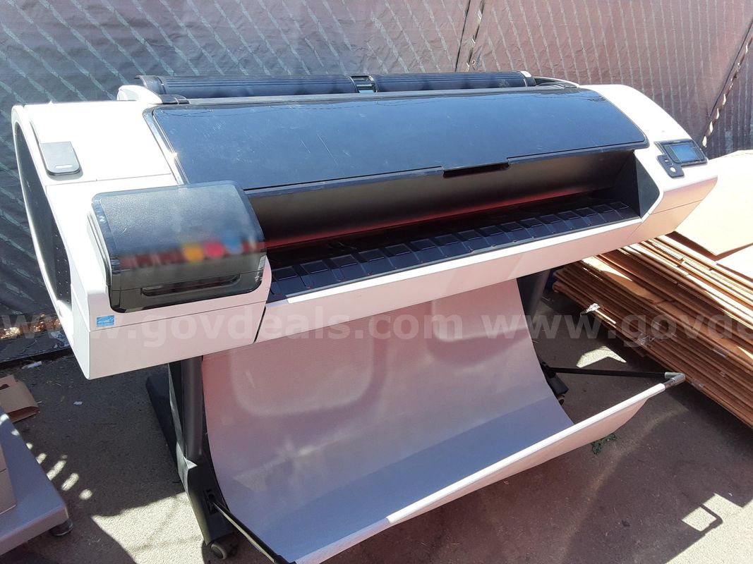 HP Designjet T1300 44-inch Web-connected, Dual-roll Large-format Color inkjet Printer CR651A Plotter