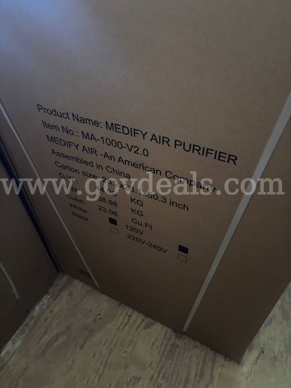 The Medify MA-1000 air purifier easy to transport from room to room to cover 3,750 square feet every 30 minutes