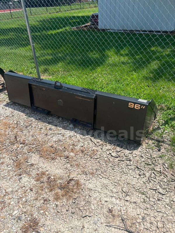 96" bucket for skid loader