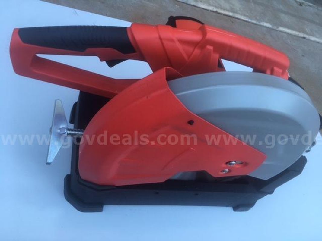 14in Blade, 2800W Cutting Machine, 0-45 Degrees Adjustable Angle Miter Saw