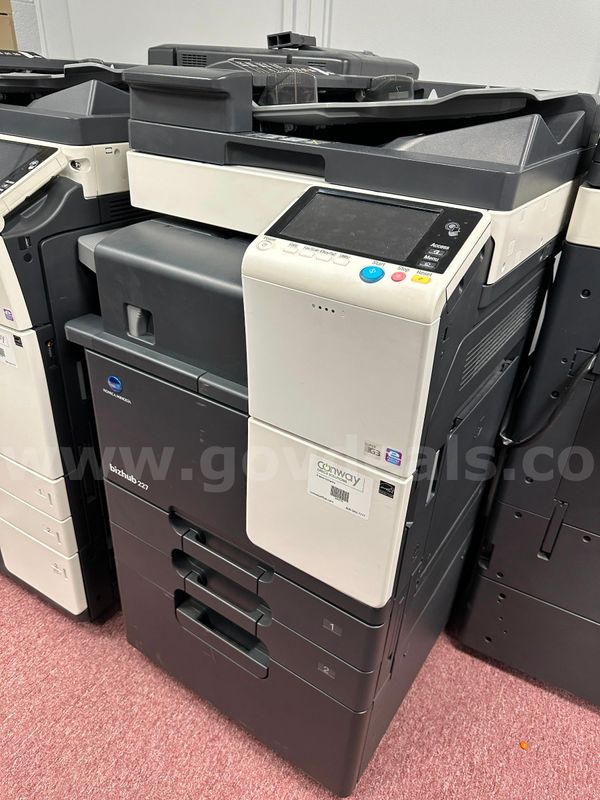 Konica Bizhub 227 Copier/Printer/Scanner