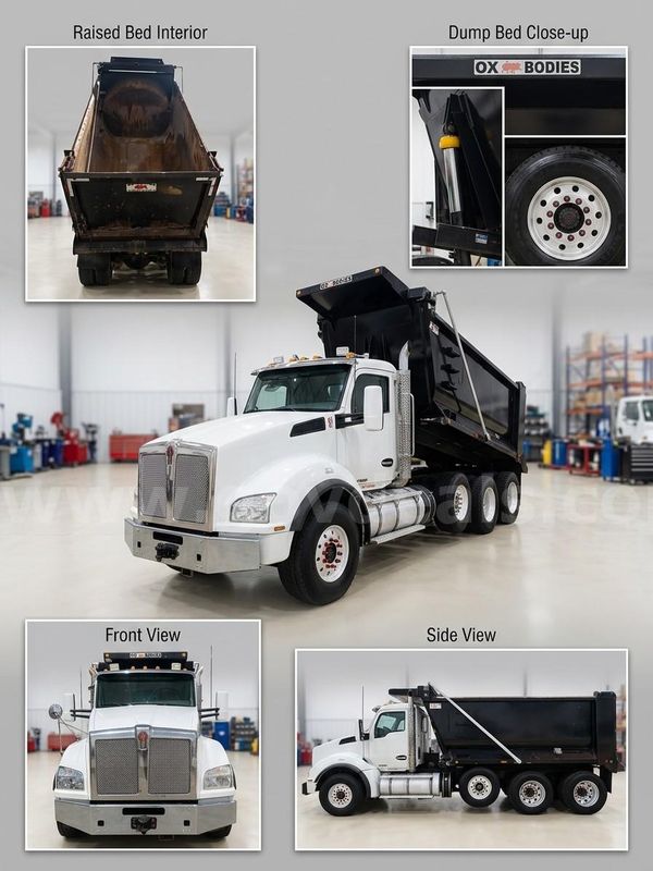 2017 Kenworth T880 Tri-Axle Dump Truck
