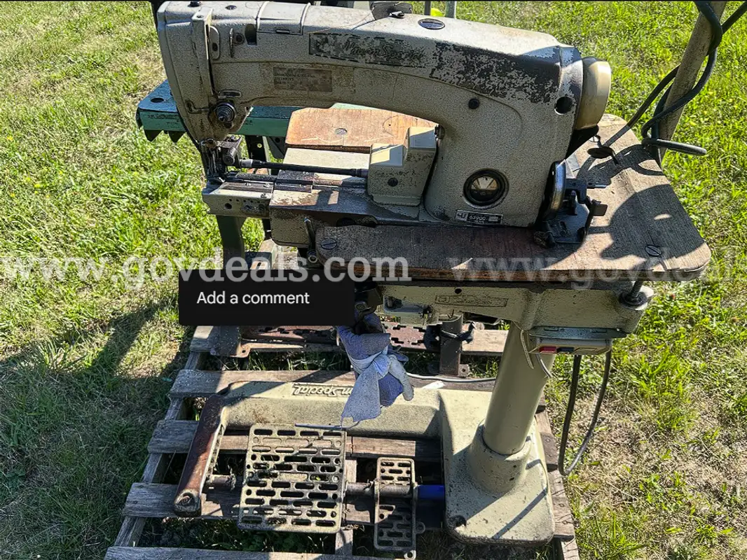 Lot of (21) Industrial Sewing Machines