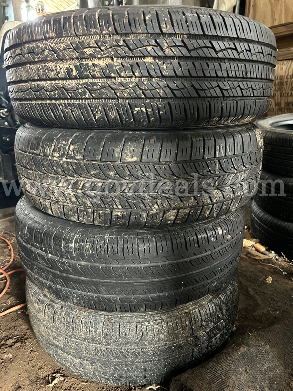 Lot of (4) 195/65R15 Used Tires
