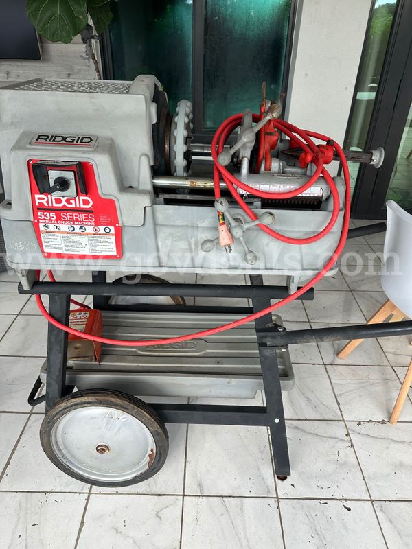 RIDGID 535 Pipe Threading Machine – 110V