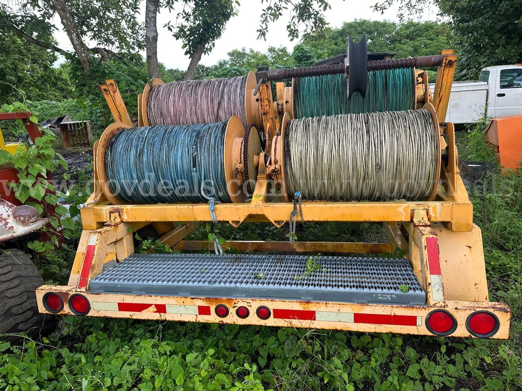 TSE International 2501 PLW – 4 Drum Pilot Line Winder Trailer