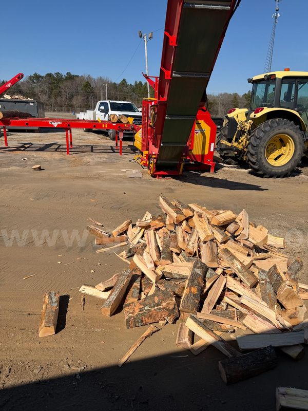 Rabaud pto powered firewood processor/ firewood splitter new with live deck!