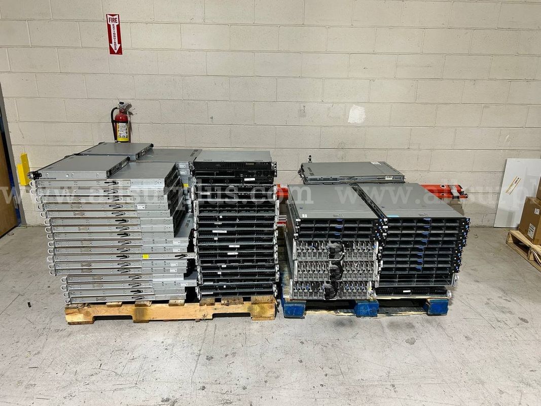 119 Enterprise Supermicro HP and Quanta Servers