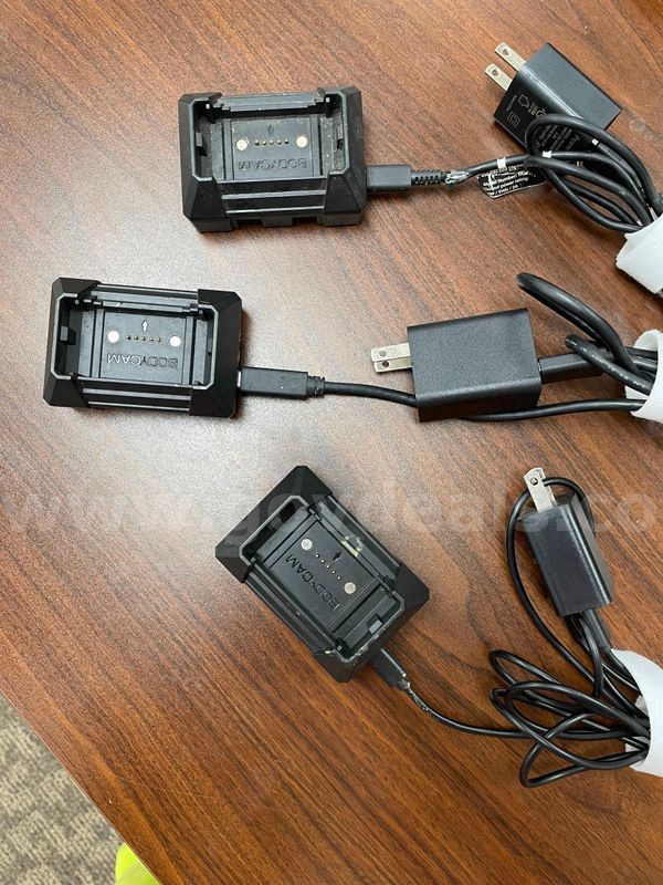 Pro-Vision Body Cam 4 Lot of 5 camera units and 3 chargers only.