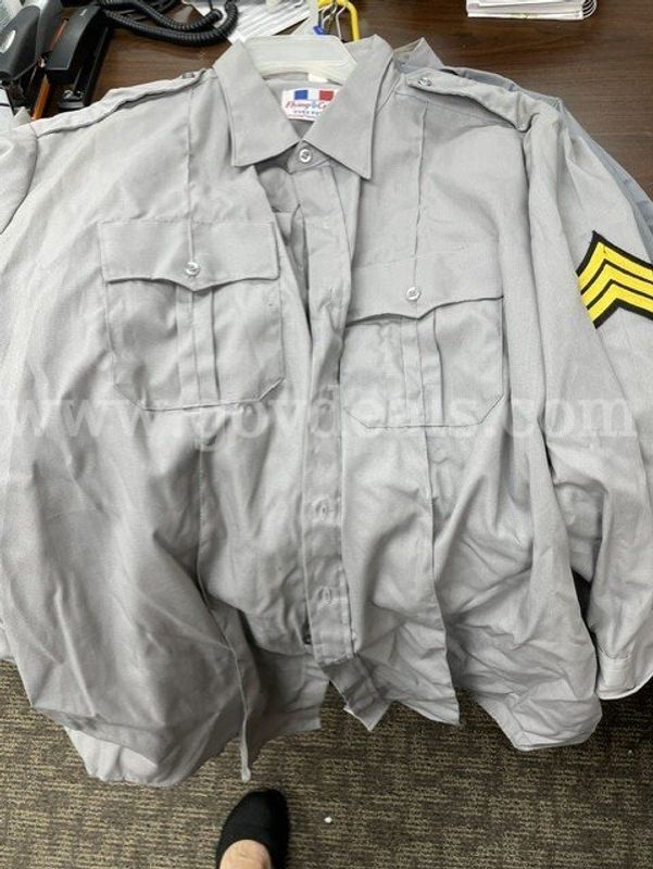 Lot of 9 Uniform Shirts – Flying Cross and Propper – 6 Long Sleeve / 3 Short Sleeve