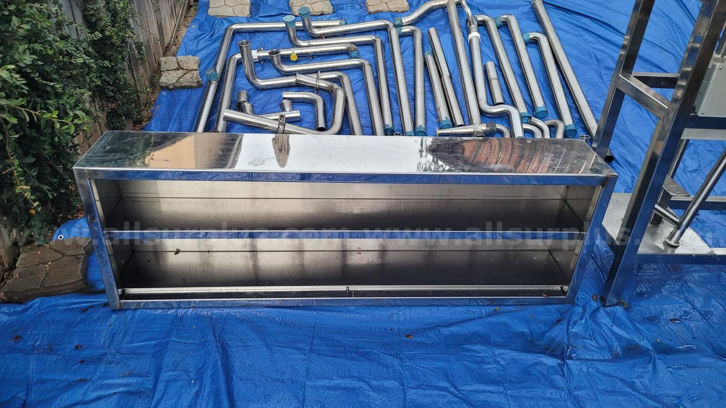 Large Heavy Duty Stainless Steel Cabinet - Hazardous Chemical Shelving Storage