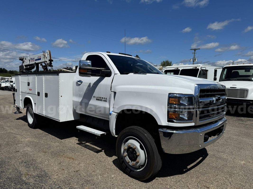 2022 Chevrolet Silverado 5500 Duramax Mechanics Truck