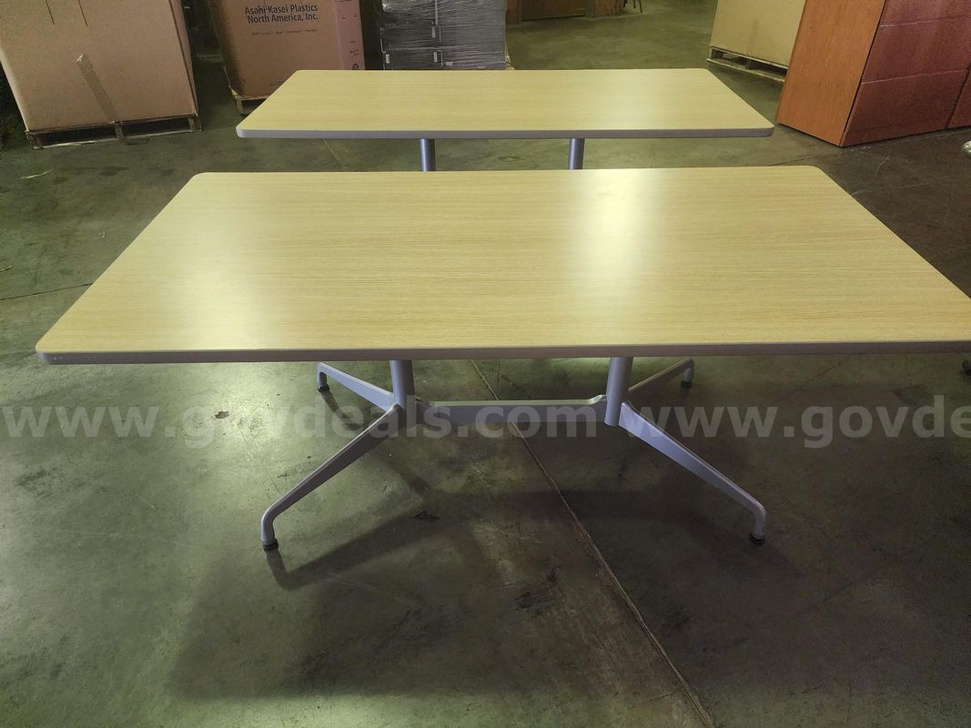 Lot of 2 Herman Miller Tables