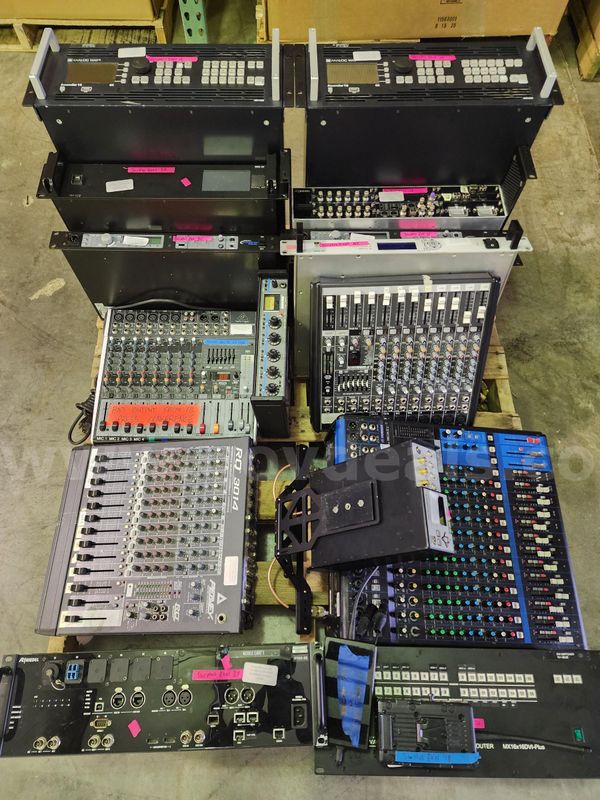 Lot of Audio Equipment