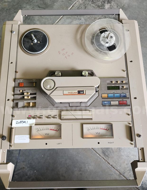 Tascam Reel to Reel 2trk and 8trk Recorder
