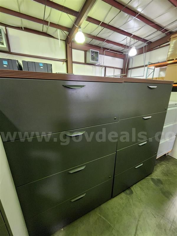 Lot of 2 Turnstone Payback Lateral Filing Cabinets