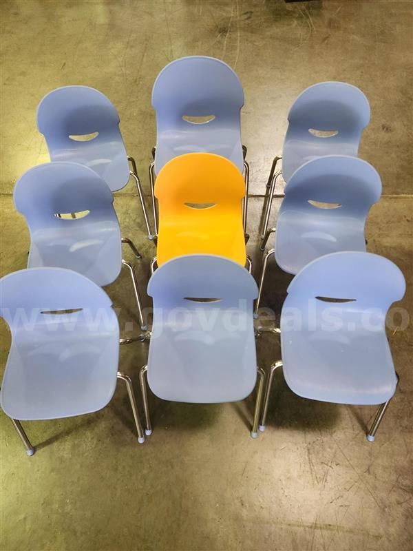 Lot of 9 Vicro IQ Ergonomic Classroom Chairs
