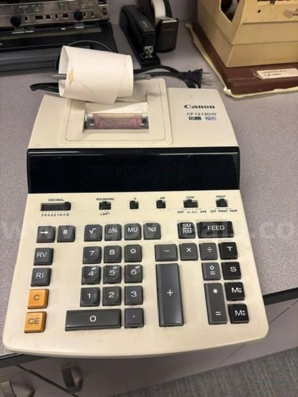 adding machine