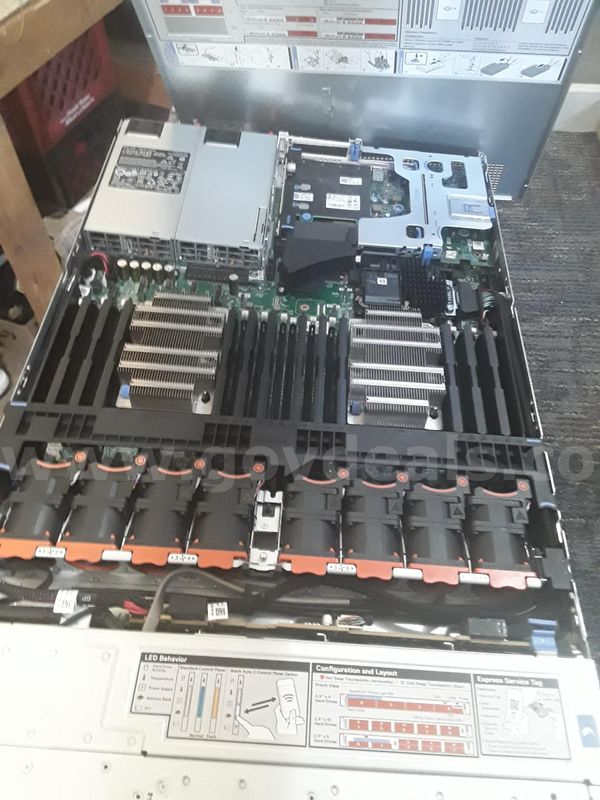 Lot of (2) Dell Rack Servers